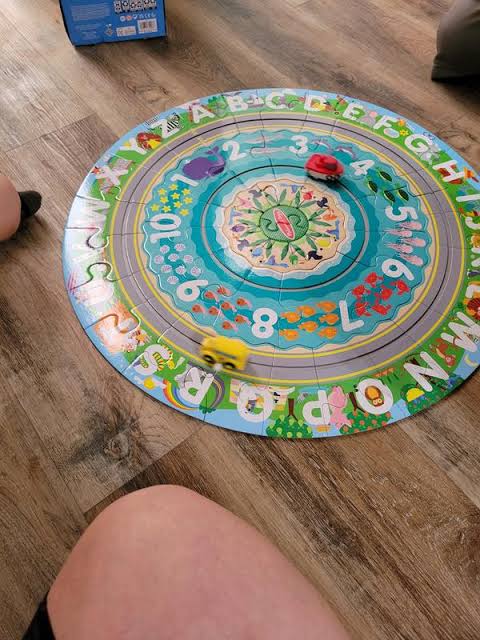 Round the Shore Tracks Floor Puzzle
