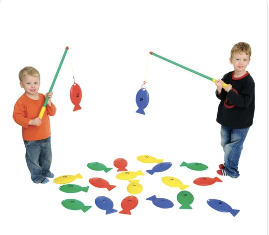Polydron Giant Fishing Game - Numbers 1 - 20